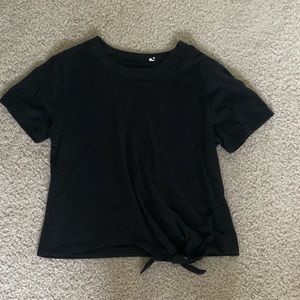 Black Pacsun Crop Top
